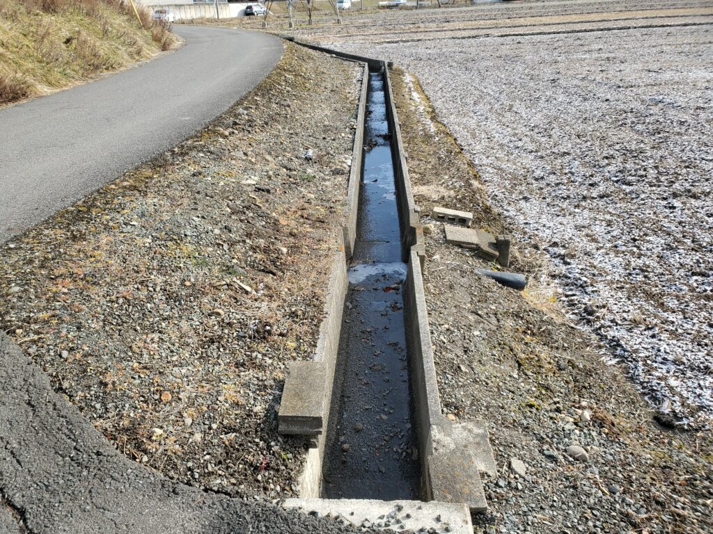 下太田 農業用水路改修工事