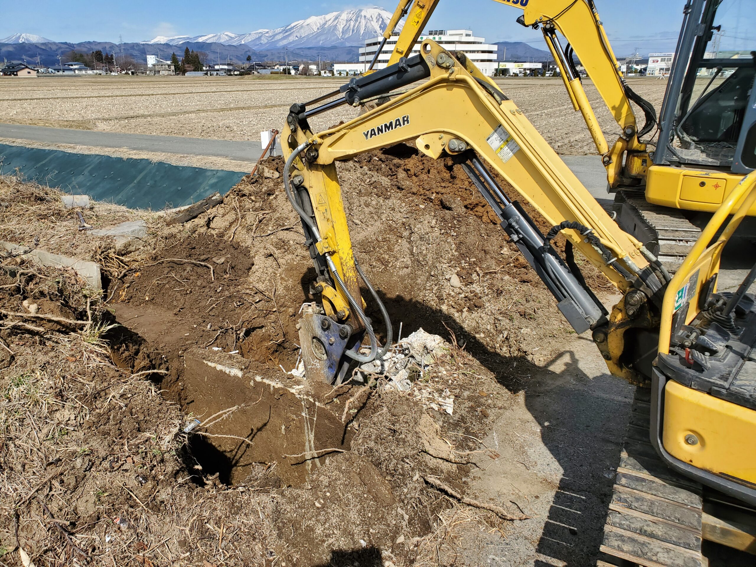 下太田水路桝改修工事