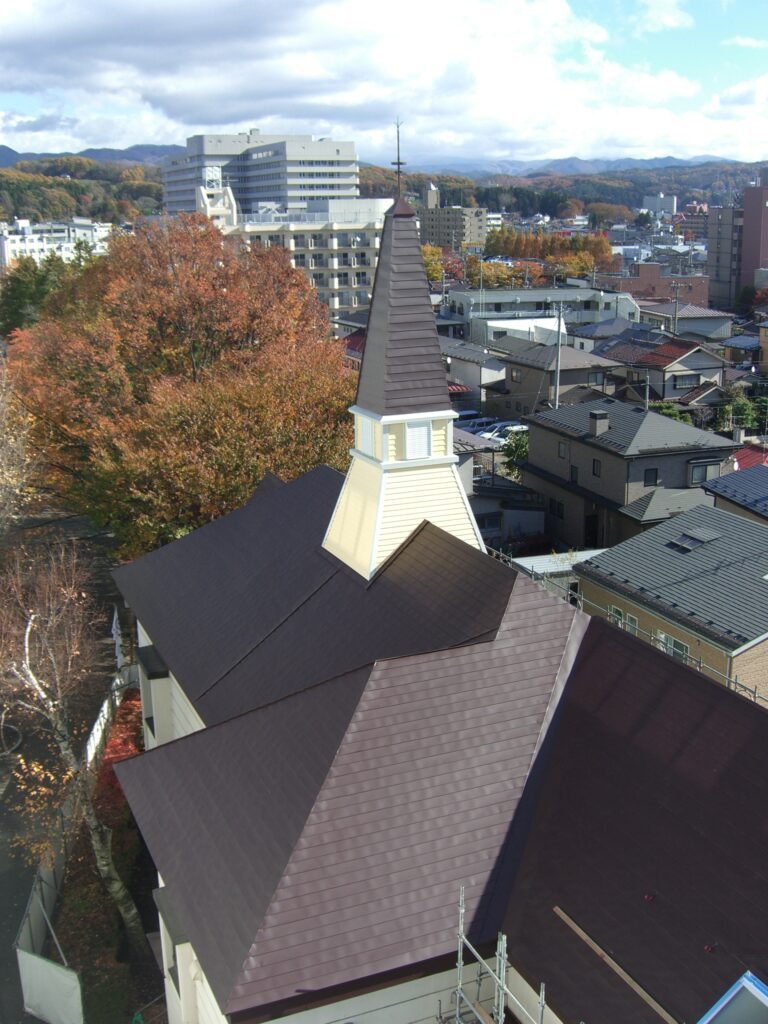 岩手県立盛岡第一高等学校白亜記念館屋根改修工事