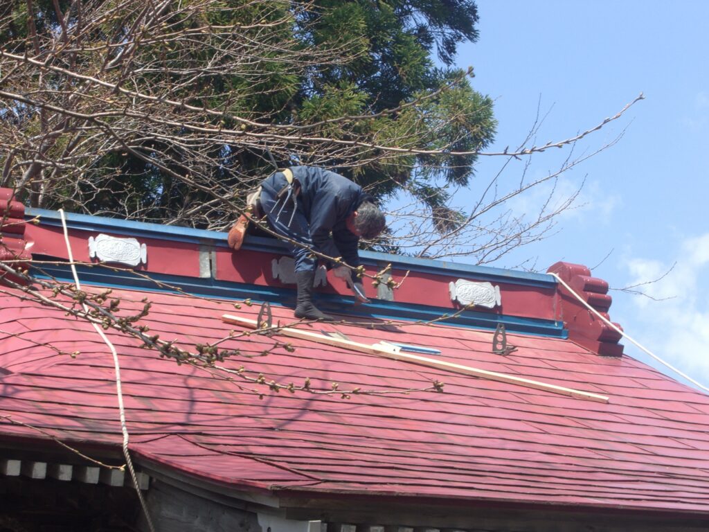 熊野神社社殿その他改修工事