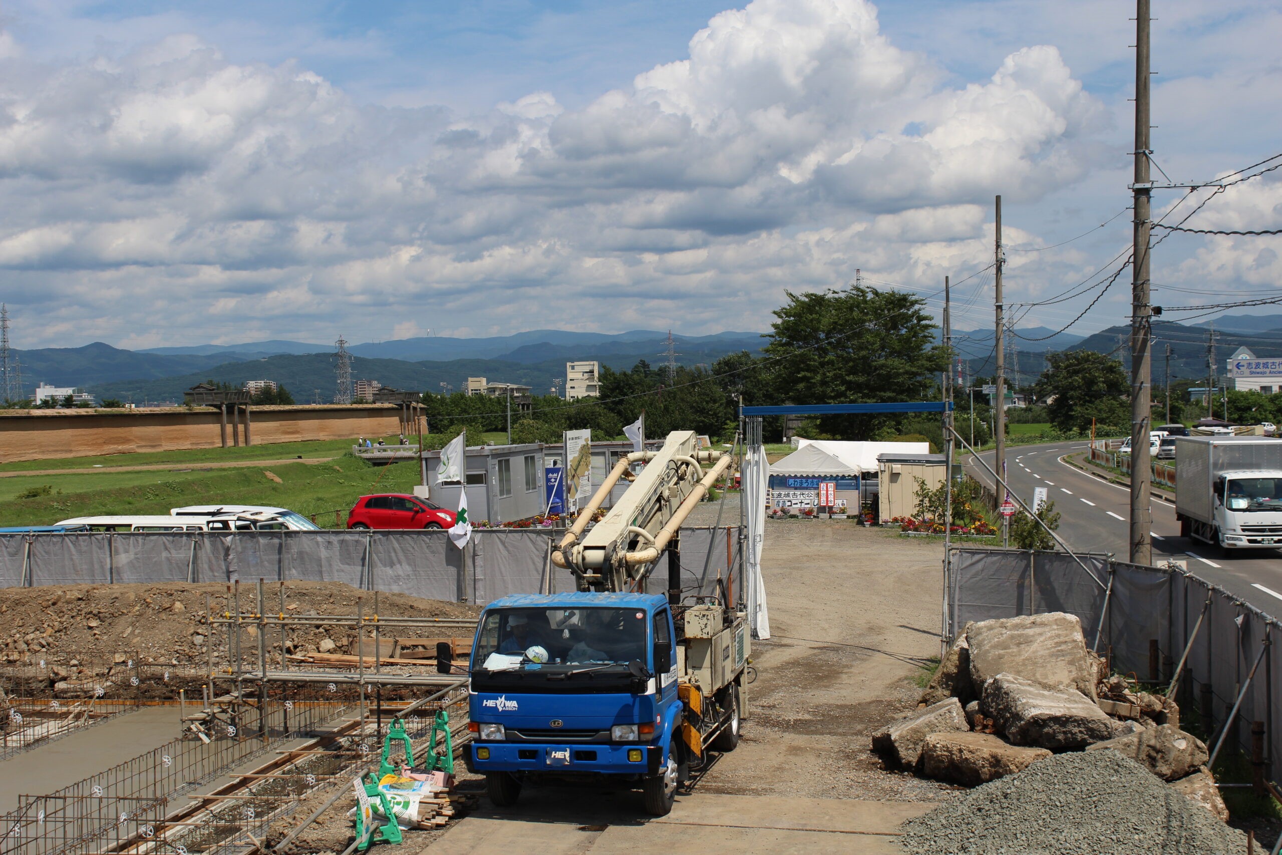 志波城古代公園案内所建設（建設主体）工事